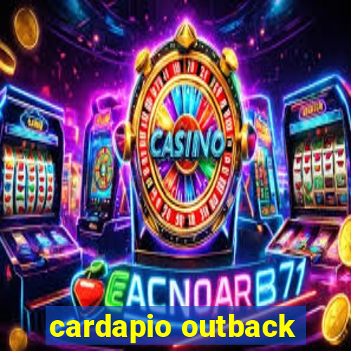 cardapio outback